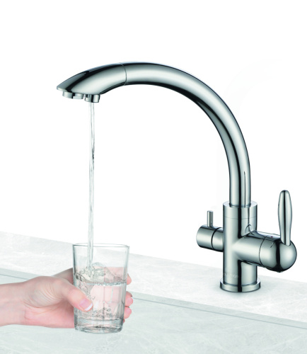 Смеситель для кухни Paulmark ESSEN Es213001-CR на мойку хром - фото 2